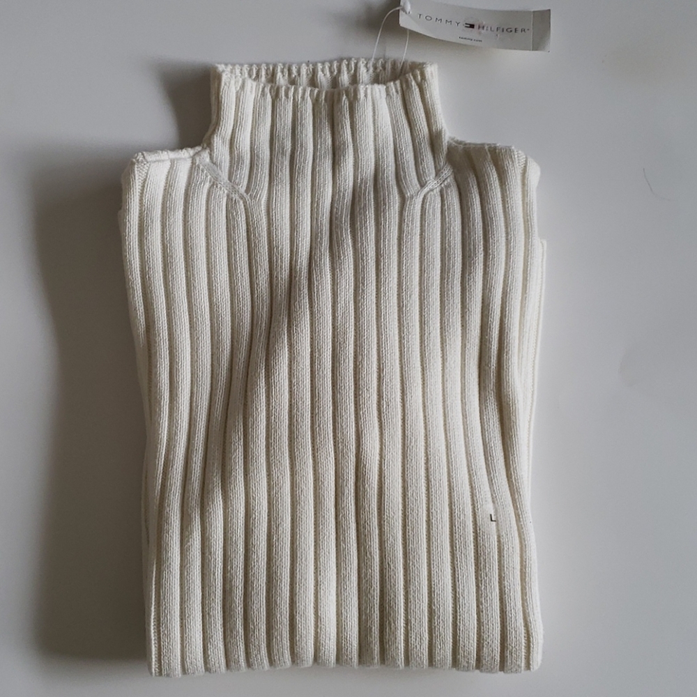 Vintage Y2K Tommy Hilfiger Mock Turtleneck Sweater
